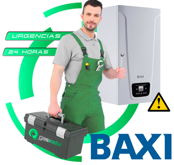 reparación de calderas Baxi